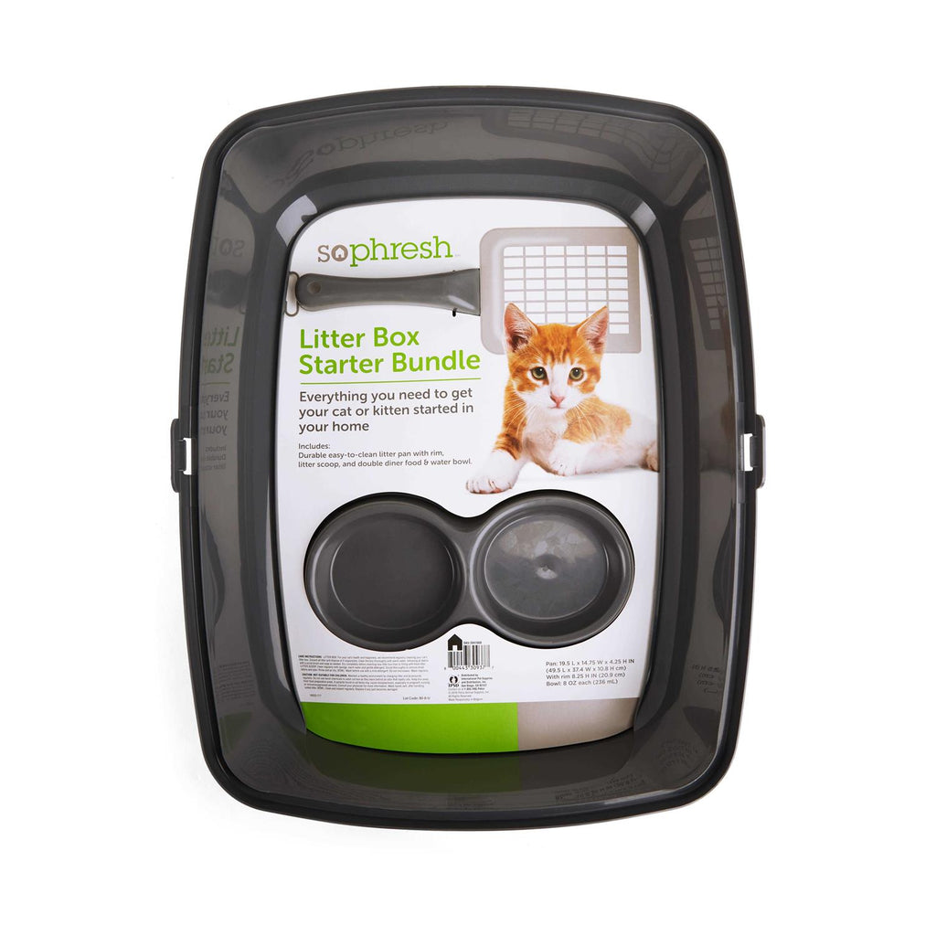 Grey Litter Box Starter Bundle F772663