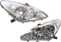 Headlight Assembly Pair for Lexus ES 300 2002-2004 D29695