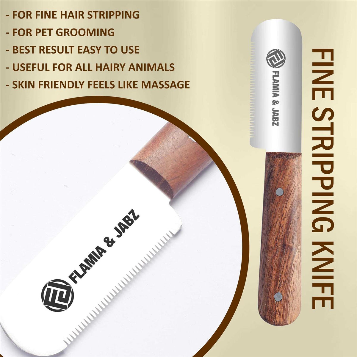 Professional Stripping Knife Right handed V376
