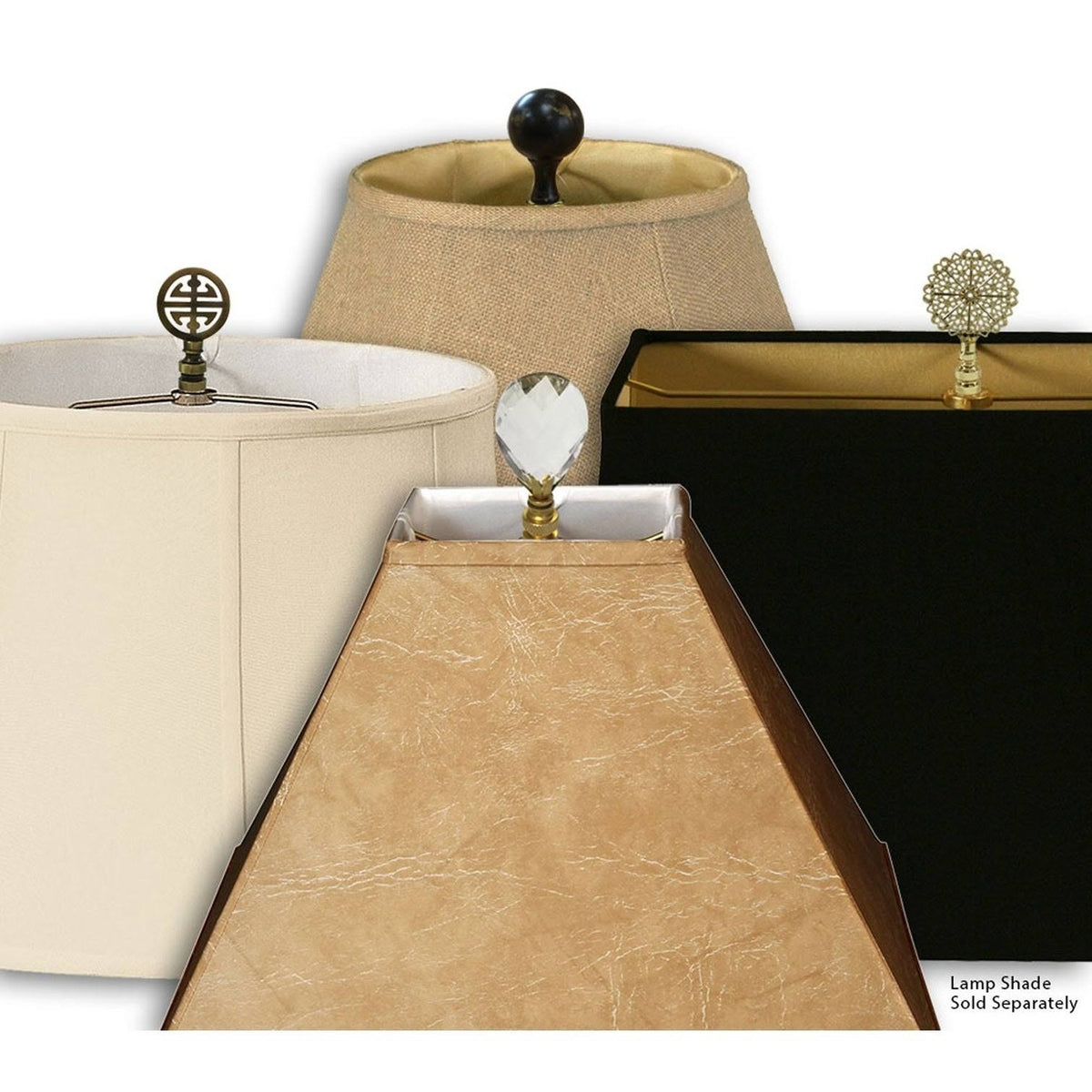 Beige Scallop Bell Lamp Shade, 10 x 20 x 15.5 C6121