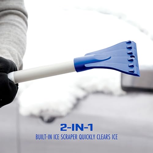 18-Inch Foam Head Snow Broom and Ice Scraper B805221
