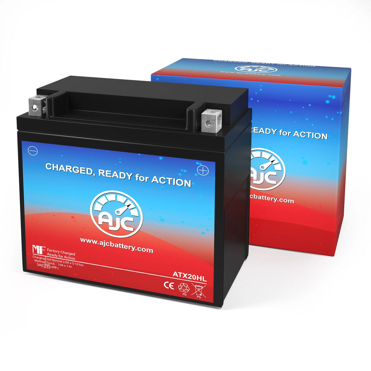 AJC Brand Replacement Snowmobile Battery S67786