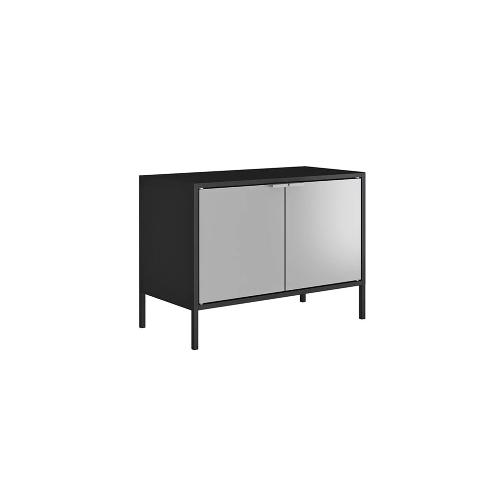 Black and Grey TV Stand Cabinet B122346