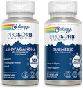 Vegan Turmeric Curcumin and Ashwagandha Supplements 30 VegCaps G283665