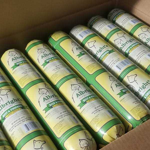 Raw Frozen Dog Food W818