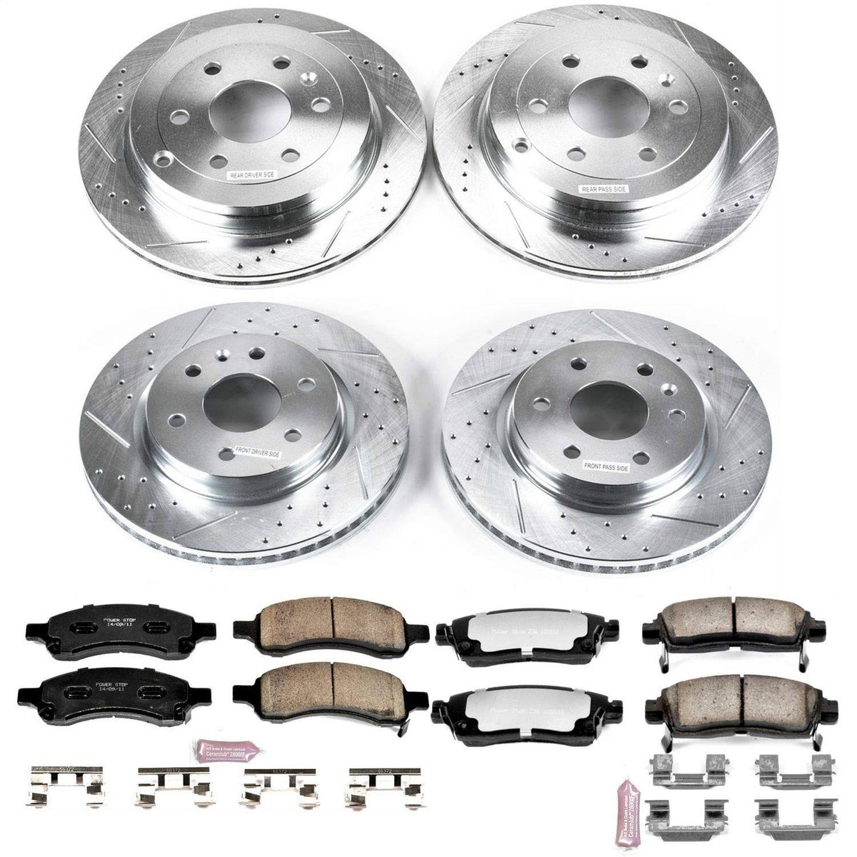 Front & Rear Z36 Truck and Tow Brake Kit J905666