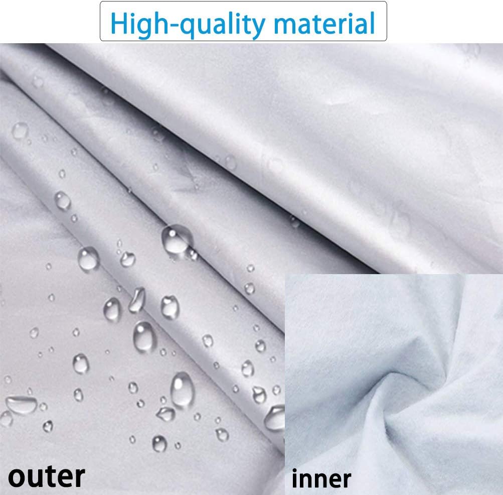 Half Car Cover with Cotton Waterproof Universal Fit Hatchback Length 158'' to 173'' N789610