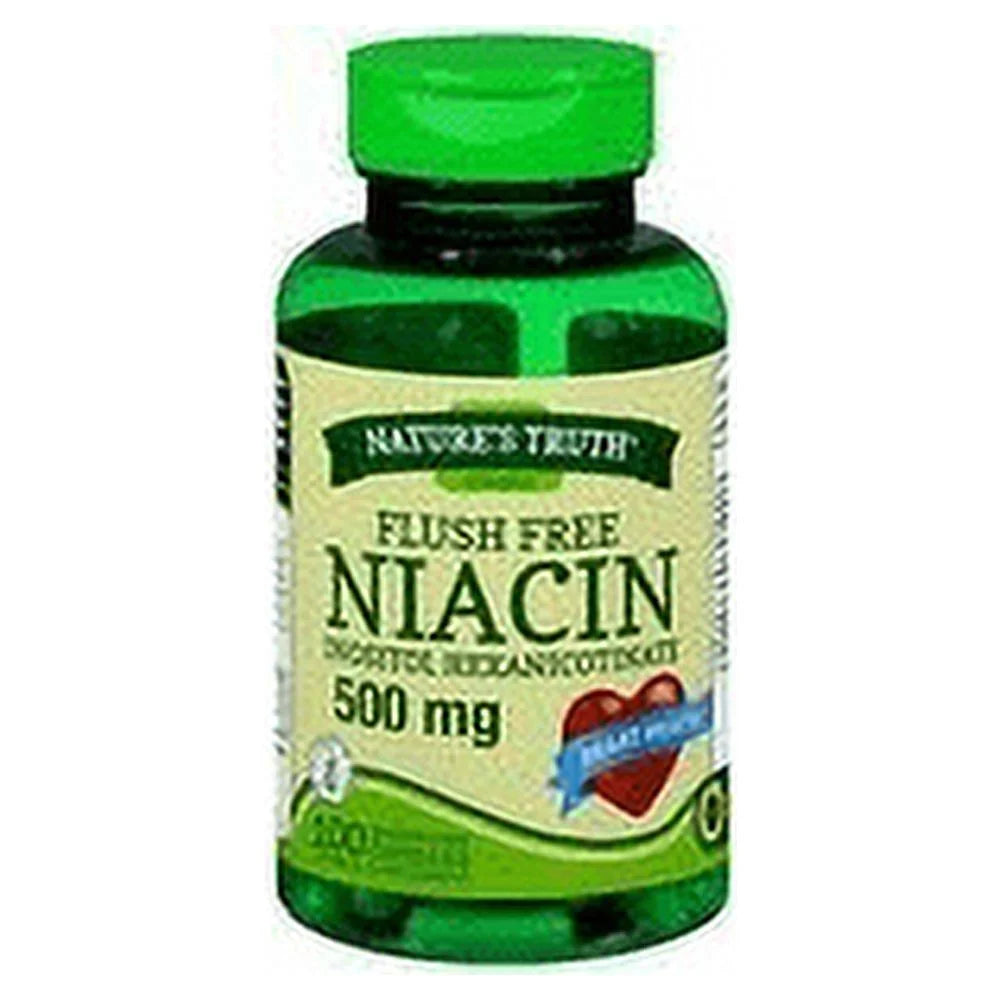 Niacin Inositol Hexanicotinate 500mg 100ct 4-Pack O39185