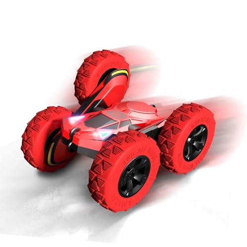 Remote Control Stunt Car with Lights Double-Sided J818