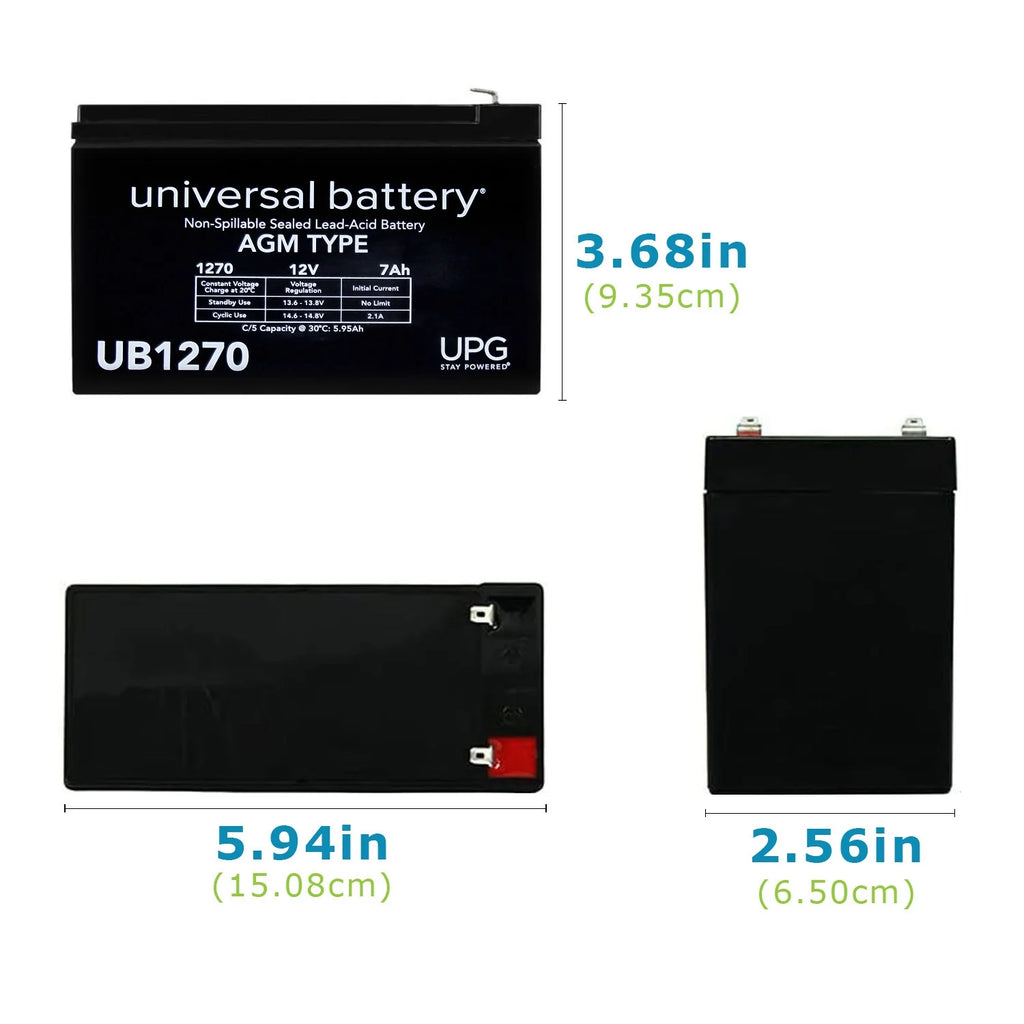 12V 7AH Acid Battery K7243