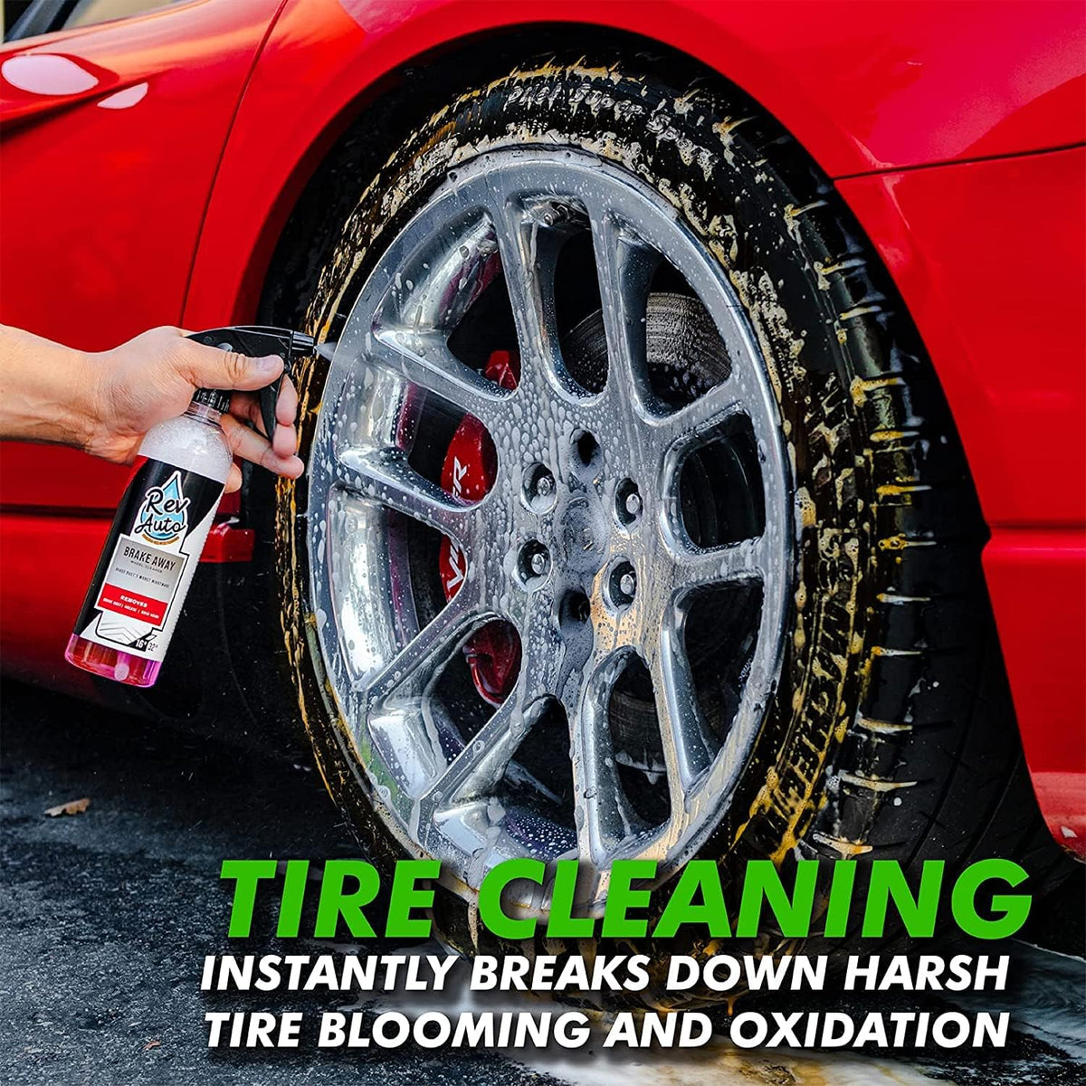 1 Gallon Pack of 2 Wheel and Tire Cleaner Q948555