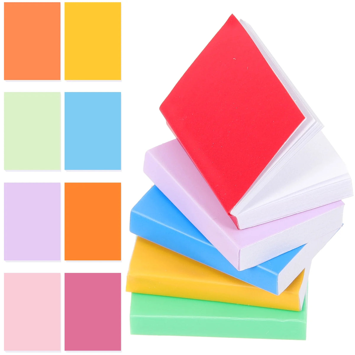 20pcs Colored Miniature Book Models Doll House Decor H5495