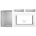 White Microwave Trim Kit H5816