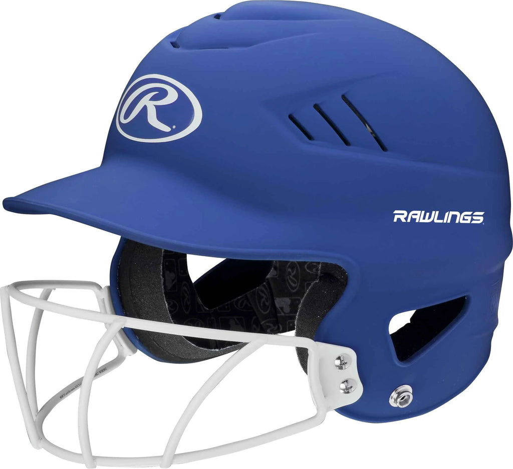Matte Black Adult Batting Helmet V992