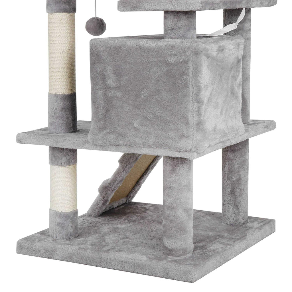 Cat Tree Multi-Levels Condos Scratching Post Tower N413934