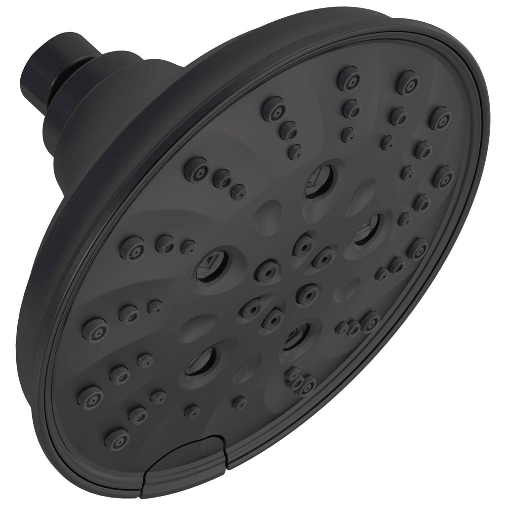 Matte Black Raincan Showerhead Z70022