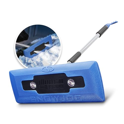 18-Inch Foam Head Snow Broom and Ice Scraper B805221