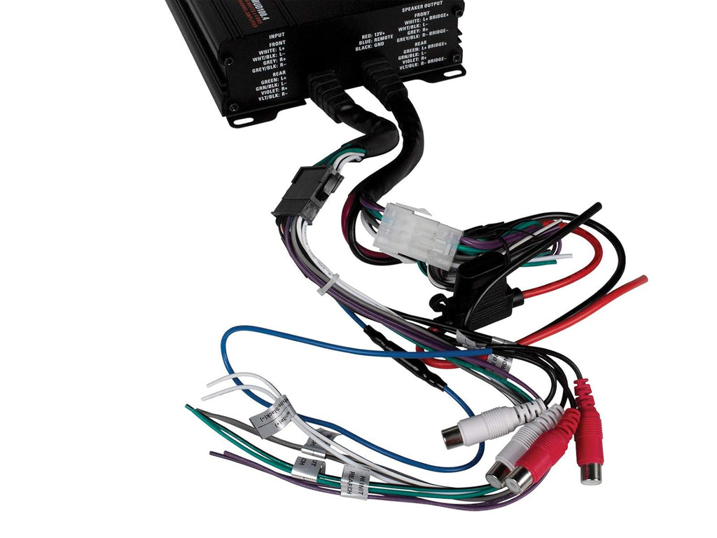 400-Watt RMS 4-Channel Powersports Amplifier M519120