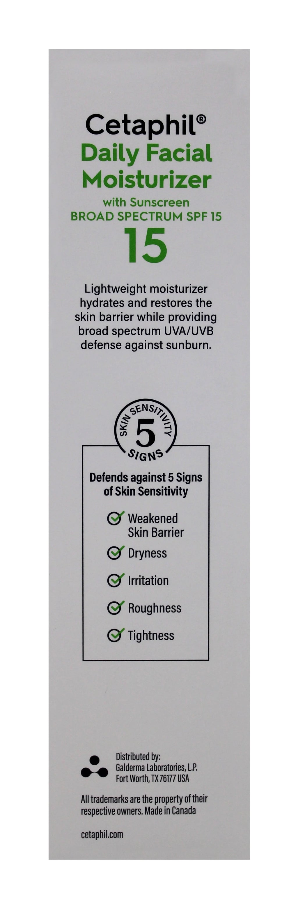 Daily Facial Moisturizer SPF 15 4 oz (Pack of 2) M993834