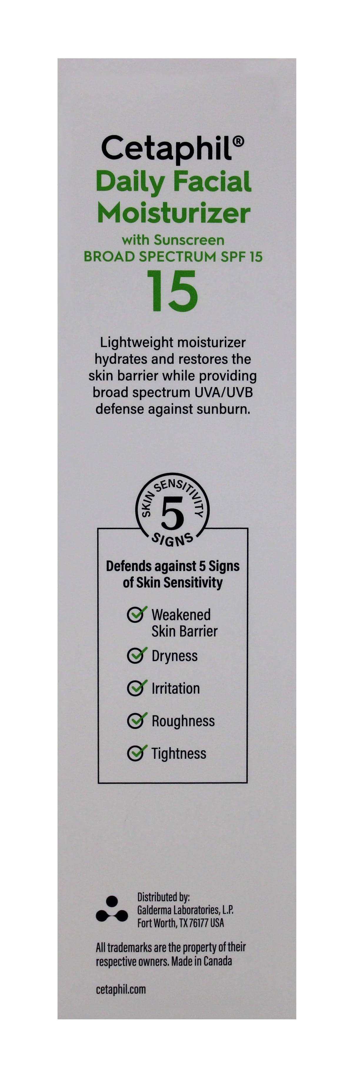 Daily Facial Moisturizer SPF 15 4 oz (Pack of 2) M993834