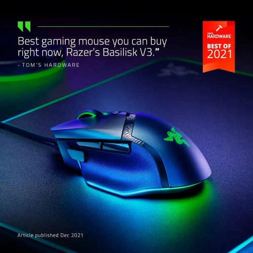 Customizable Ergonomic Gaming Mouse with RGB Lighting F6503