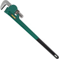 36-Inch Aluminum Straight Pipe Wrench Adjustable Heavy Duty 5” Jaw Capacity Pack of 2 J20458