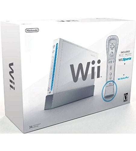 White Wii with Wii Sports Game O70625