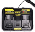 20V Dual Port Battery Charger Pack of 2 K340