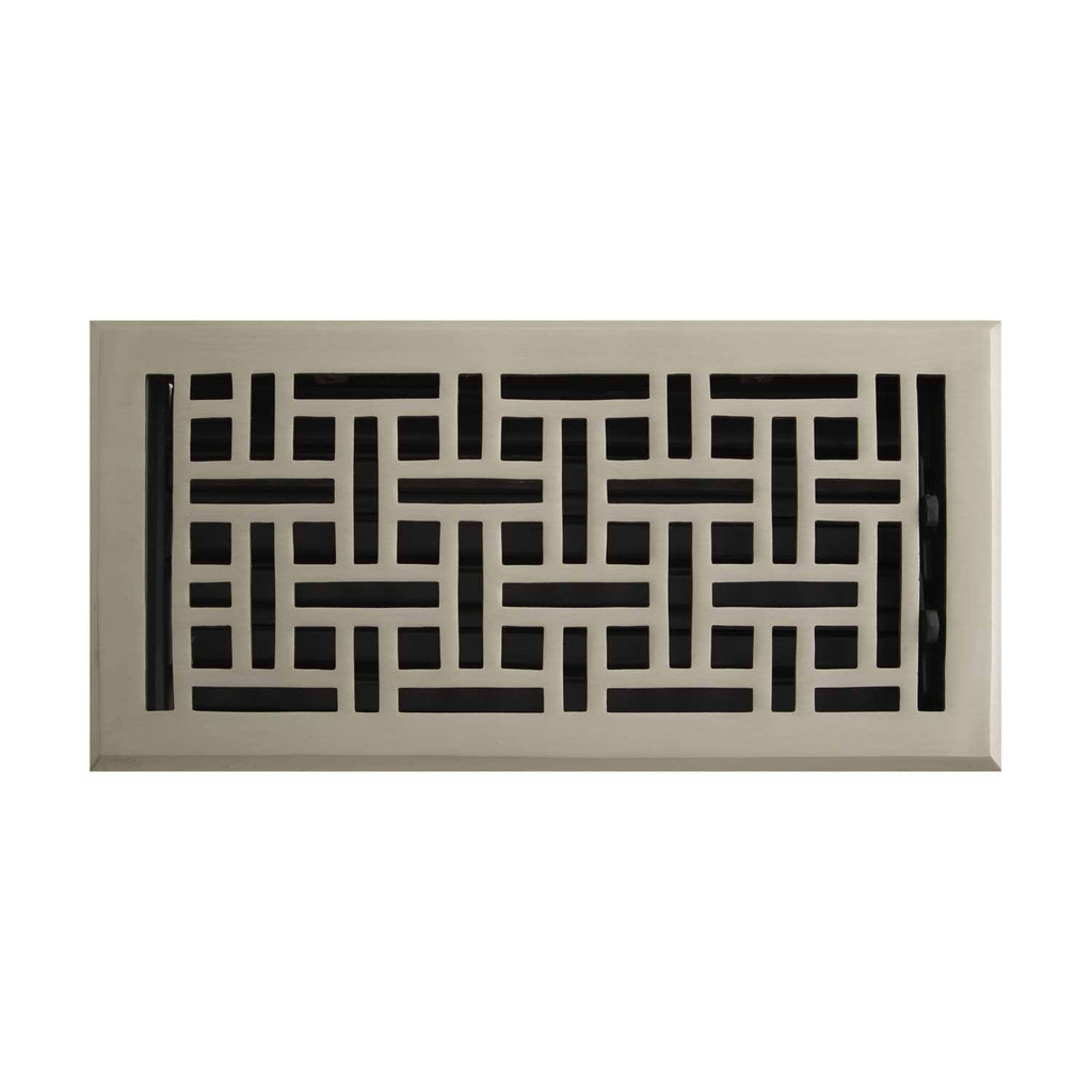 Brushed Nickel Wall Register L19489