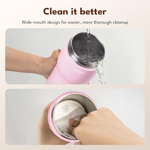 Pink 12oz Heated Travel Mug I19756