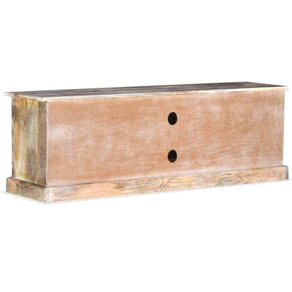 Solid Mango Wood TV Cabinet Q586