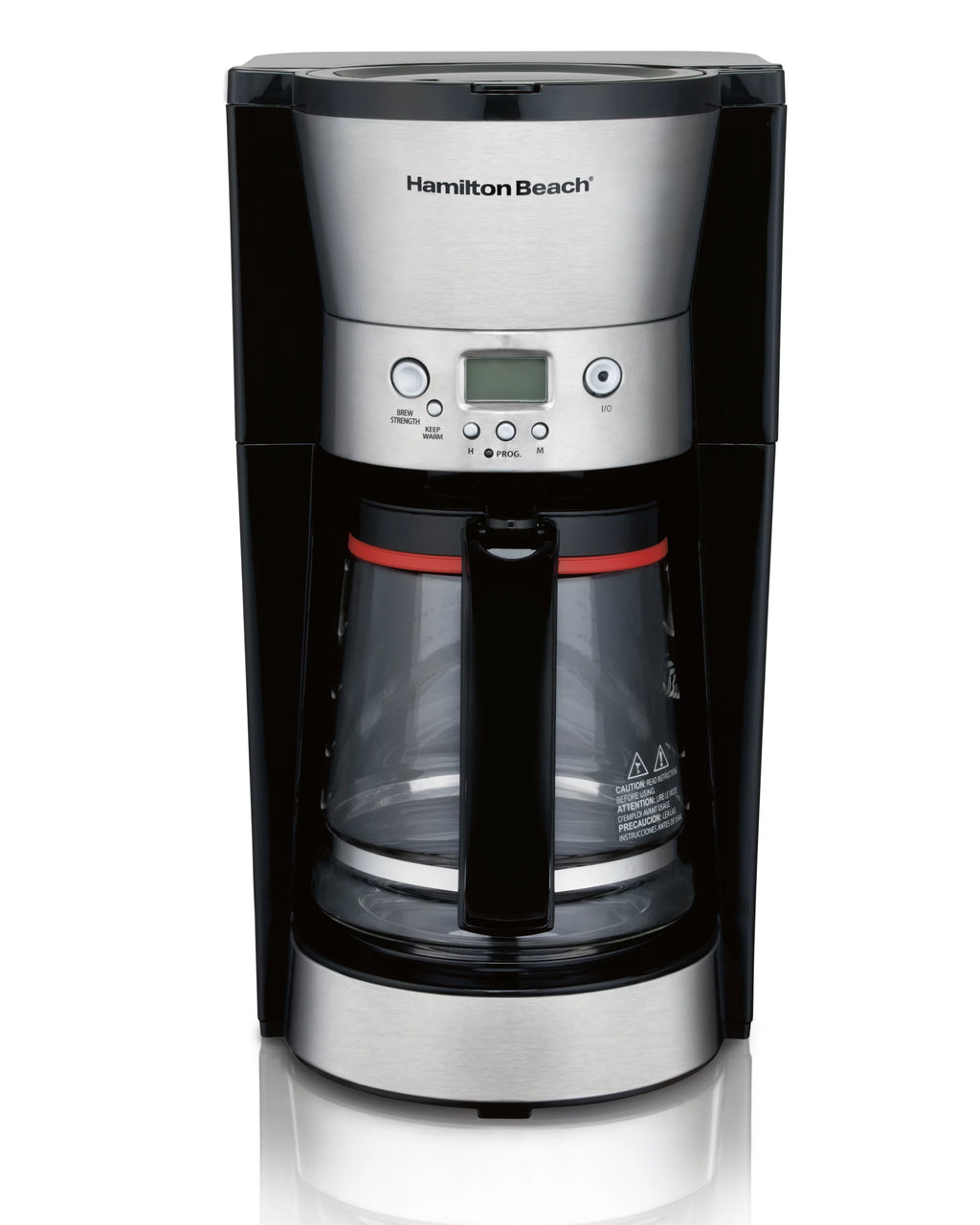 12 Cups Black Programmable Coffee Maker J620