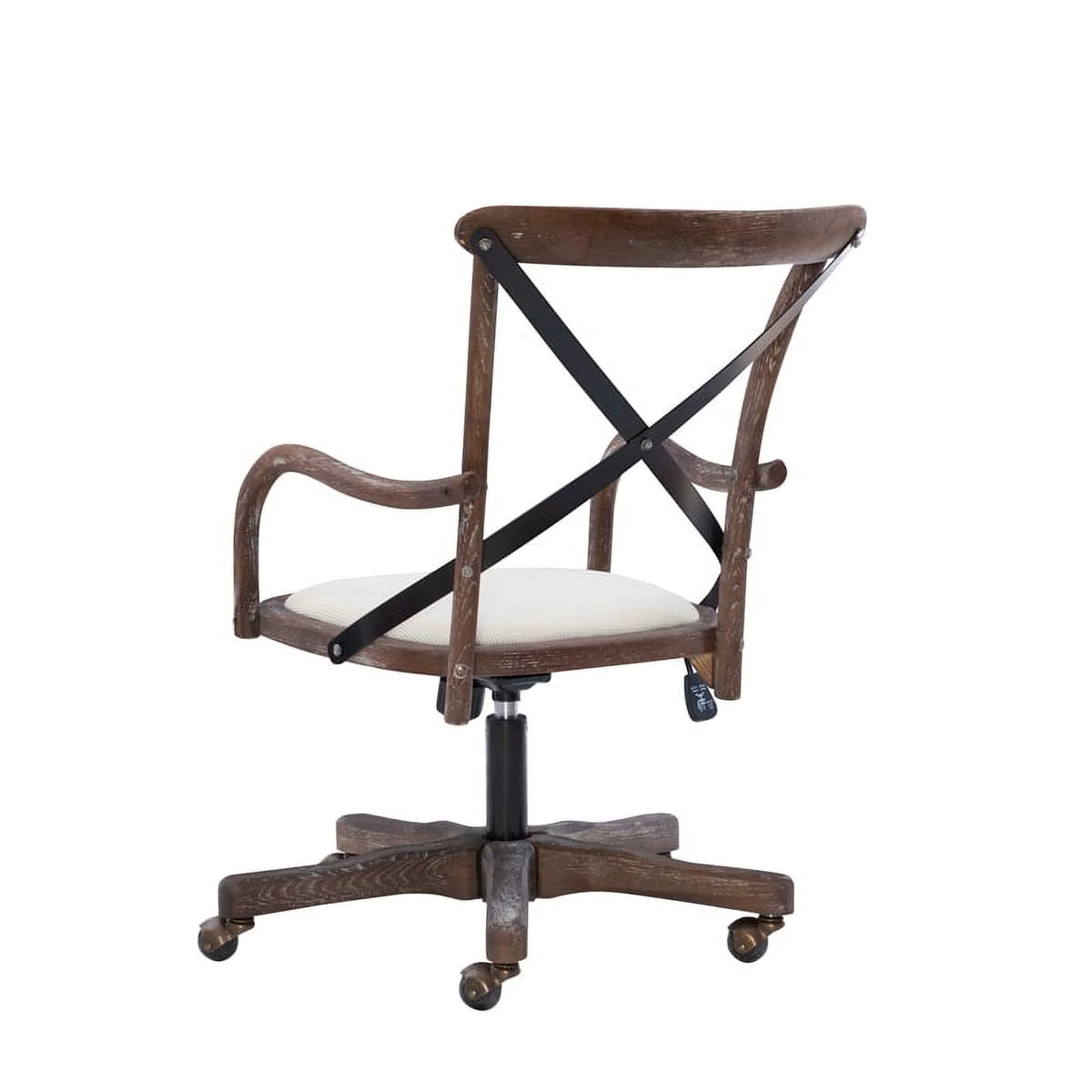Adjustable Swivel Brown Office Chair A972