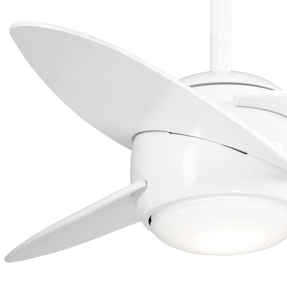 White LED Ceiling Fan H380415