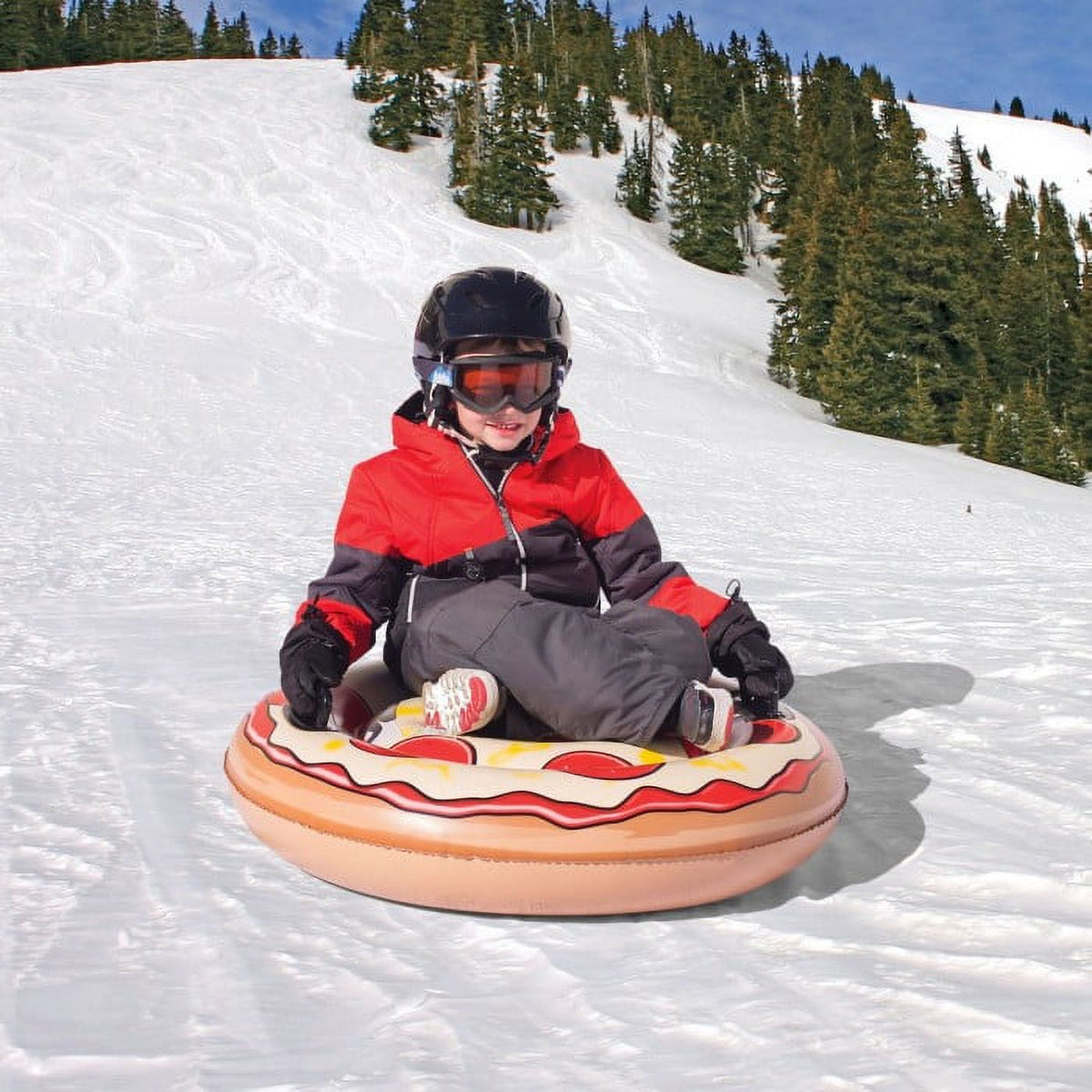 Giant Inflatable Pizza Snow Sled Inner Tube X843944