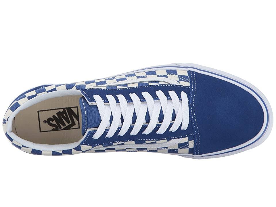 Blue Checkerboard Vans Shoes I7380