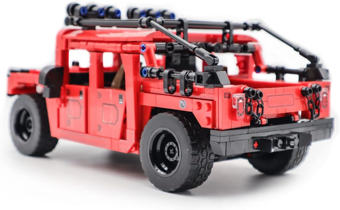 Red Racing Car Building Blocks Set 953PCS U260