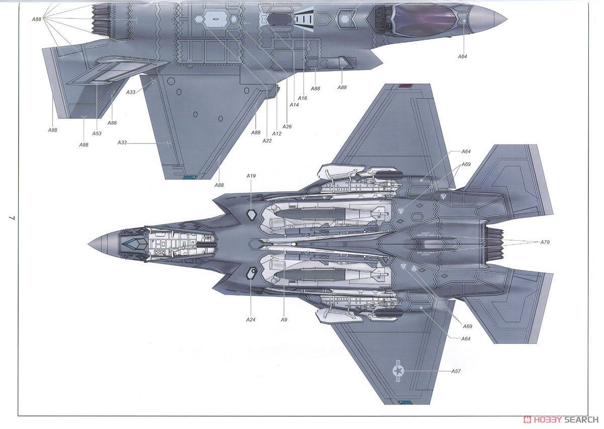 1/48 Scale F-35A Lightning II L23977