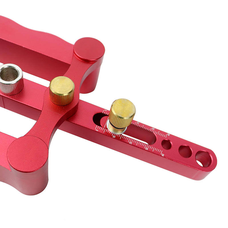 6/8/10mm Self-Centering Woodworking Doweling Jig Drill Guide Kit K2892