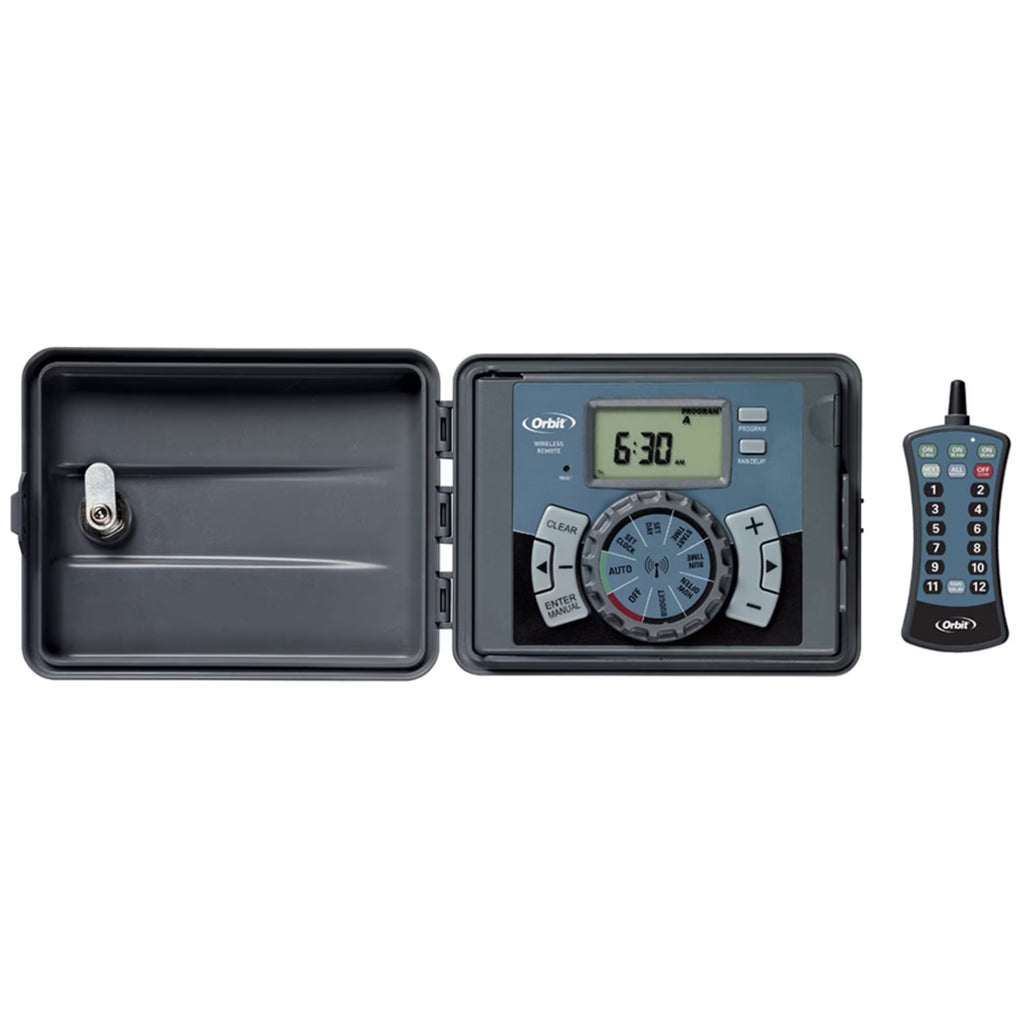 Programmable 12 Zone Sprinkler Timer with Remote T83299