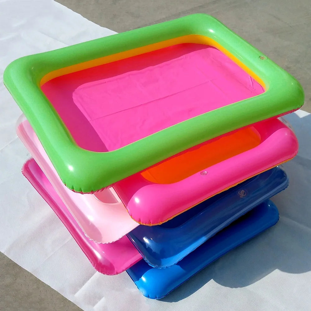 Inflatable PVC Sand Tray Sandbox Sensory Toy E913