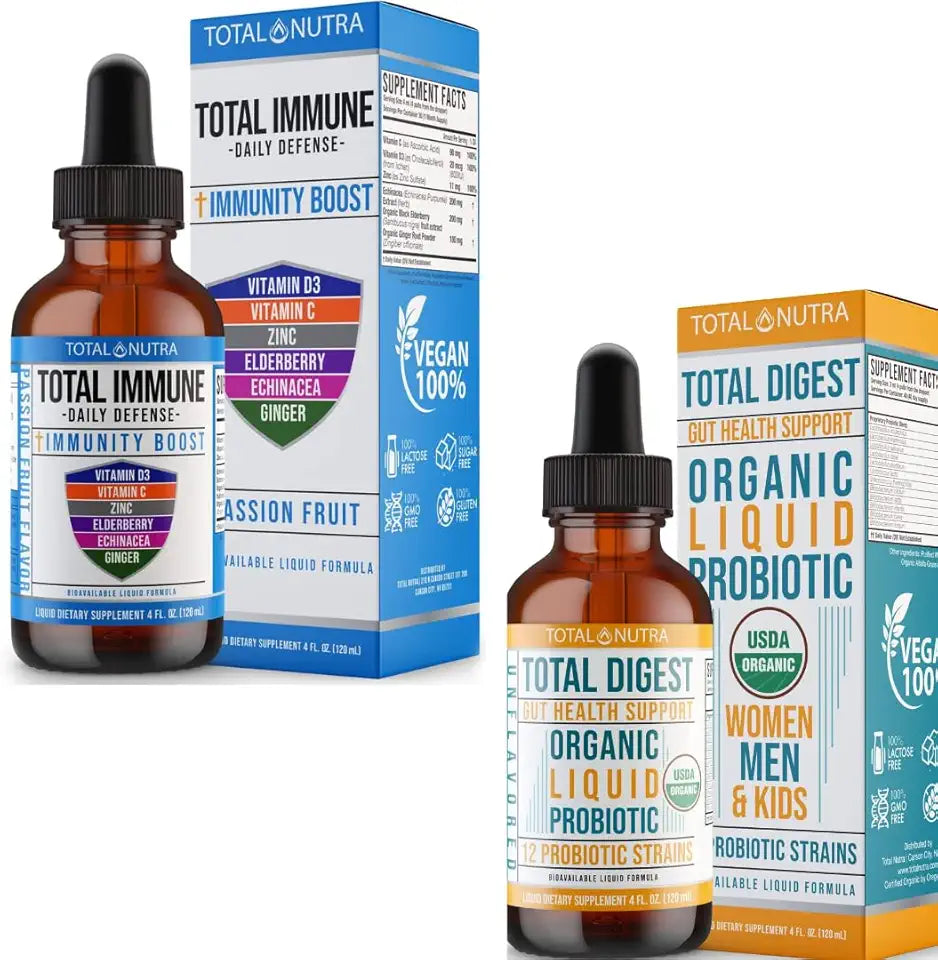 6-in-1 Liquid Multivitamin and Probiotic Supplement V50110