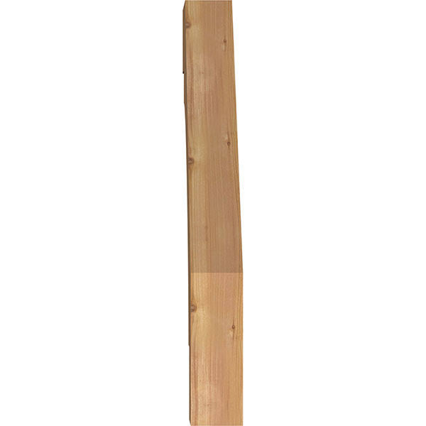 3 1/2x22W x 22x22D x 30x22H Merced Smooth Brace, Western Red Cedar V51498