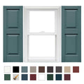 Vinyl Raised Panel Standard Shutter 1 Pair 12 x 43 M8995