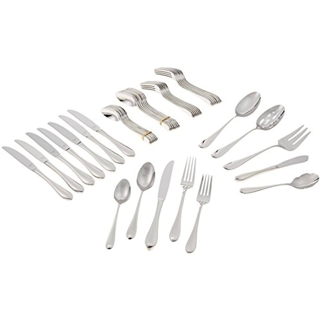 45 Piece Stainless Flatware Set, Service for 8 E69248