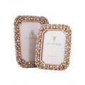 Set of 2 Crystal Photo Frames Y579
