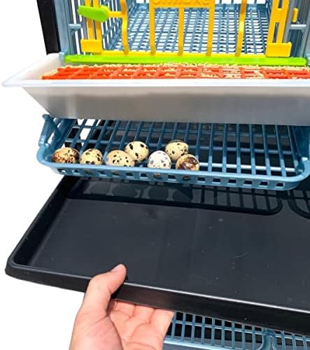 3 Layer ABS Plastic Quail Cage M988