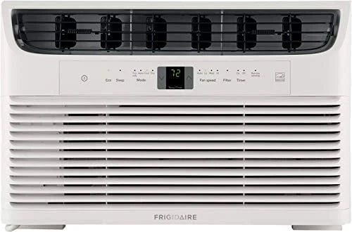 5,000 BTU Window-Mounted Air Conditioner with Remote Control, White V59952