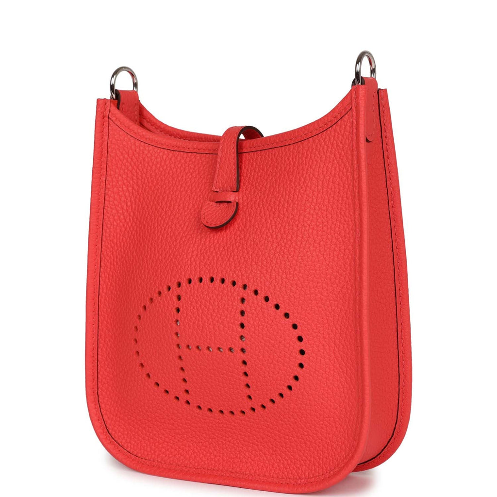 Rose Clemence Palladium Hardware Bag D208281