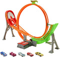 Hot Wheels Motorized Raceway Track Set with 5 Cars Y114796